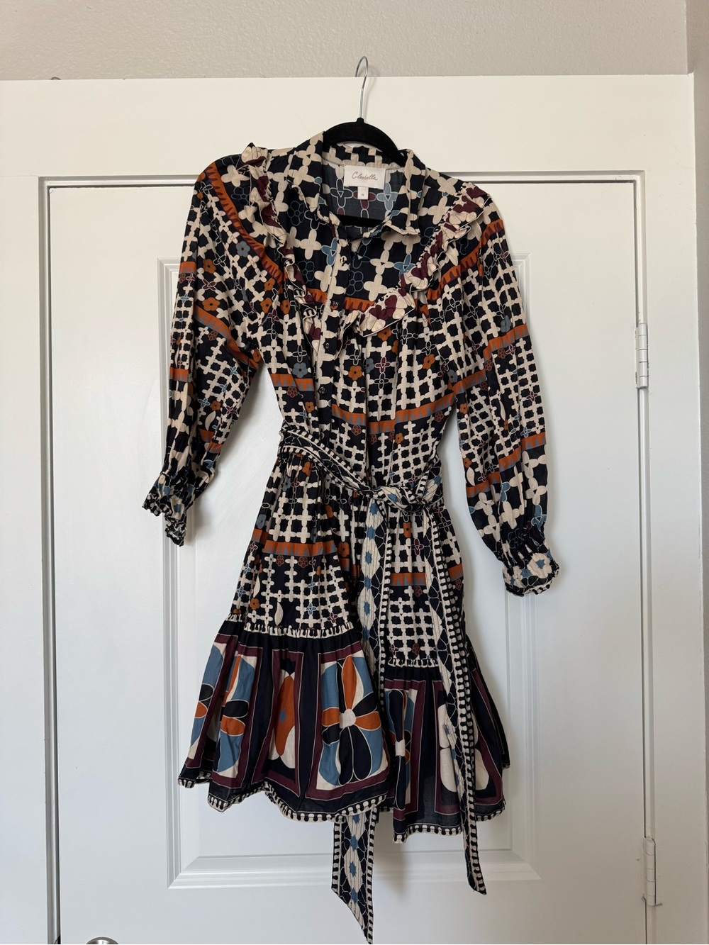 Cleobella Lotte Mini Dress in Deco (Medium) - Picture 3 of 7